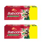 Dabur Babool Ayurvedic Toothpaste -700g (350g x 2, Pack of 2) | For Strong Teeth & Healthy Gums | Helps in Cavity Protection, Fresh Breathe | All Round Protection