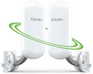 Adalov CPE467 5.8GHz WiFi Bridge - 1.5KM Long Range Outdoor Point-to-Point Wireless Bridge, Plug & Play, IP65 Weatherproof, Ideal for Surveillance Cameras, Barn, Shop, Warehouse, and Starlink