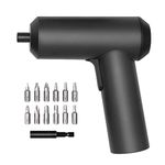 Xiaomi Mijia Cordless Rechargeable Screwdriver 3.6V 2000mAh Li-ion 5N.m Electric Screwdriver with 12pcs S2 Screw Bits for Home