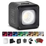 LED Video Light, SMALLRIG Mini Cube Light for Macro Photography,Rainproof Light Kit with 8 Color Filters, Small Photography Light 5600K CRI95 for GoPro, for DJI, Smartphones, Cameras, RM01-3405