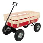 Toby Wagons Pull Along Trolley, Cart Wagon Trolly Truck, Our All Terrain Trolley on Wheels is perfect for Beach, Shopping, Garden, Festival & Camping, Ideal for Shopping Dog Kids Toy 100kg Capacity