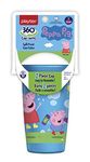 Playtex Sipsters Stage 2 360 Degree Peppa Pig Spill-Proof, Leak-Proof, Break-Proof Spoutless Cup for Girls, 10 Ounce - Pack of 2