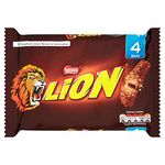 Lion Milk Chocolate Bar Multipack, 4 x 42 g