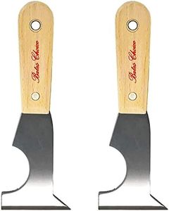 Bates- Paint Scraper, Taping knife, Pack of 2 Putty Knife Scraper, Scraper, 5 in 1 tools, Spackle Knife, Caulk Removal Tool, Painters Tool, Paint Can Opener, Paint Remover for Wood, Wallpaper Scraper