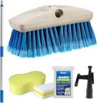 STAR BRITE Telescoping Deck Brush (040092-1FF),Blue