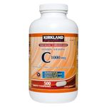 Kirkland Signature Vitamin C 1000mg (500 Tablets), 500 Count