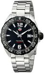 TAG Heuer Men's WAZ1110.BA0875 Stainless Steel Watch, Black, Quartz Watch