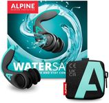 Alpine WaterSafe Pro - Ear Plugs for Swimming and Surfing – for Adults - Waterproof - Comfortable - Secure Fit - for Water Sports - Reusable - Sizes M & L - 1 Pair