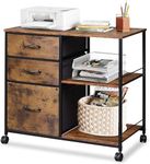 DEVAISE 3 Drawer Mobile File Cabine