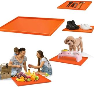 Silicone Griddle Mat for Blackstone 17In, Silicone Grill Mat, Griddle Cover for Outdoor Grills, Rubber Mat for Black Stone Griddle, Heat-Resistant Grilling Covers. Griddle Buddy, Accessories, Toppers.