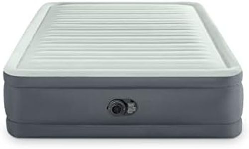 Intex 64906ND - Materasso Dura-Beam PremAire Matrimoniale Autogonfiante, 152x203x46 cm