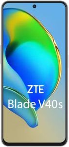 ZTE Smartphone Blade V40 S 4G (16.94 cm (6.67 Inch) FHD+ Display, 4G LTE, 4GB RAM and 128GB Internal Memory, 50MP Main Camera and 16MP Front Camera, Dual SIM, Android 12) Black, 123404101007