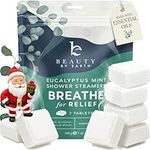 Shower Steamers Gift Set 7 pack - USA Made with Natural Ingredients - Spa Self Care Bath Bombs - Cadeau Pour Femme, Perfect Stocking Stuffers for Women or as Unique Christmas Gifts for Women & Men