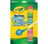 Crayola Wash Supertip Marker 50Ct Drafting, Engineering, Art, Pack 6