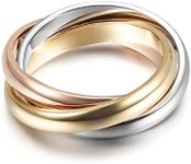 WISTIC Three-Tone Cross Chunky Band