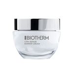 Biotherm Hydrating & Repairing Face Moisturizer, Cera Repair Barrier Cream with Ceramides, Lightweight Cream, Women's Anti-Aging Cream, Suitable for Day & Night, All Skin Types, 50 ml.