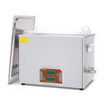 SOUTH BASE Ultrasonic Cleaner,37L Sonic Cleaner with Cleaning Basket,Timer&Heater,720W Touch Control Ultrasonic cleaning machine for Gun,Motorcycle Engine,Carburetor Parts,Chain