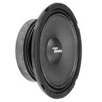 Timpano 6.5 Inch Midrange Speaker TPT-MR6-4 Slim, 200 Watts Continous Power, 4 Ohm, 100 Watts RMS Power Mid Range Car Audio Loudspeaker (Single)