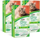 Alfapet Cat Litter Box liners Disposable, Elastic Liners 15 count For Extra-Giant, jumbo, super-jumbo Size litter Pans- With Sta-Put Technology for Firm, Easy Fit- Quick + Clever Waste Cleaners