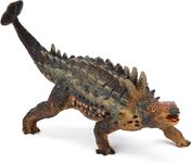 SUPER TOY Ankylosaurus Dinosaur Action Figures Dragon Park Animal Toys for Kids 3-12 Years Realistic Dinosaur 6 Inch Big Size Education Toy for Boys Girls