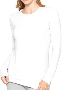 STRETCH IS COMFORT Women’s Oh So Soft Long Sleeve Shirt Base Layer Under Scrubs