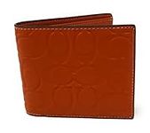 COACH Mens 3 In 1 Wallet In Leather, Sunset, Bifold Wallet