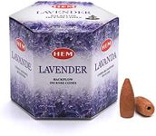 HEM Lavender Backflow Brown Incense