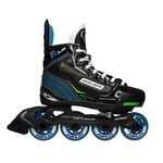 Bauer X-LP Inline Skates Adjustable Junior, Width: R = Regular, Size: 35-38.5