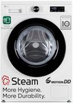 LG 7 Kg 5 Star Steam, Inverter Direct Drive Technology, 6 Motion DD, Fully-Automatic Front Load Washing Machine (FHB1207Z2WB, Dial + Full Touch Buttons & LED Display, Essence White)
