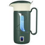 GOSOIT Hydrogen Water Bottle Alkaline Hydrogen Water Generator Ionizer Hydrogen Water Maker Machine Hydrogen Water Pitcher Ionize System with SPE & PEM Tech 51oz Forest Green