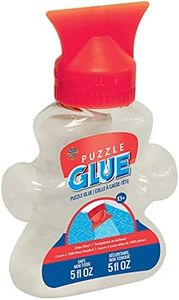 MasterPieces Accessories - Jigsaw Puzzle Piece Shaped Glue Bottle with Swivel Spreader Cap, 5-Ounce