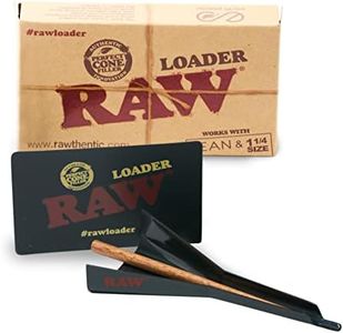 RAW Cone Loader for 1 1/4 Size & Lean Size Pre Rolled Cones - Easily fill up your RAW Pre Rolled Cones & Rolling Papers No Expertise Required