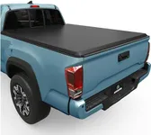 AUTOSAVER88 Soft Roll-Up Tonneau Truck Bed Cover Fits for Toyota Tacoma 2016-2023 (Excl. Trail Edition) 5ft Bed with Deck Rail System