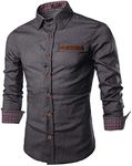 COOFANDY Mens Shirt Regular fit Den