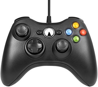 YUDEG Xbox 360 Wired controller Gamepad Controller for Xbox 360(Black)