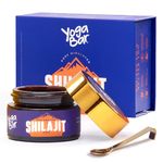 Yogabar Himalayan Pure Shilajit/Shilajeet Resin 20g | 75% Fulvic Acid | For Better Performance and Stamina | Lab Report Included