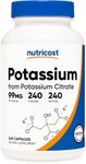 Nutricost Potassium Citrate 99mg, 2