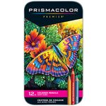 Sanford Prismacolor Premier Colored Pencils, Pack of 12, Multi-Colour