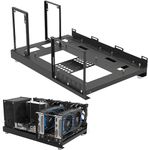 Mini ATX MATX ITX PC Test Bench Open Air Frame DIY Case Portable Vertical GPU Mining Rig Frame Fits Graphics Card X79 X99 Water Cooling