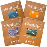 Tooshies Reusable Cloth Nappies | High Absorbency | Quick-dry moisture wicking | Soft & Breathable | 4 pack