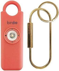 She’s Birdie–The Original Personal Safety Alarm for Women by Women–Loud Siren, Strobe Light and Key Chain in a Variety of Colors (Coral)