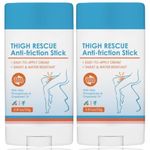 2PCS Anti-Chafe Stick,Anti Chafing Cream Thighs,Anti Chafe Balm,Anti Friction Stick,Chafing Sti/ck,Body Anti Chafe B/alm,Glide Anti Chafing Sti/ck,Thi/gh In/ner Anti-Chafing Bal/m,Thig/h Rubbing Balm
