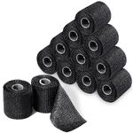 TrelaCo 10 Pcs Cast Tape Fiberglass Casting Tape, 2" x 4 Yd, Black