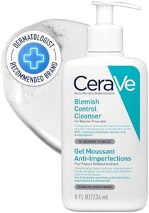 CeraVe Blemish Control Cleanser Gel Face Wash For Blackheads, Blocked Pores & Acne-prone Skin, 2% Salicylic Acid + Niacinamide + Purifying Clay + Ceramides, Lightweight + Oil-Absorbing, 236ml