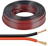 electrosmart 25m Red/Black Multistrand 2 x 0.5mm Speaker Cable Ideal for Car Audio & Home HiFi