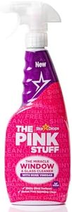 The Pink Stuff Stardrops Miracle Window and Glass Cleaner with Rose Vinegar Spray 750ml 20759