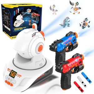HISTOYE Lazer Laser Tag for Kids Adults Laser Tag Sets with Gun and Vest Laser Guns Toys for 3 4 5 6 7 8 9 10 11+ Year Old Boys Girls Age up Party 2 Multiplayers Indoor Outdoor Battle Games