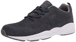 Propét Mens Stability Fly Sneaker, Navy/Grey, 16 XX-Wide US