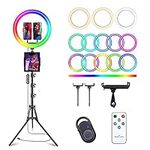 13" Selfie Ring Light with 63" Trip