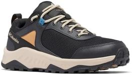 Columbia Men's Trailstorm Ascend Waterproof Hiking Shoe, 2024 Black/Canyon Sun, 12